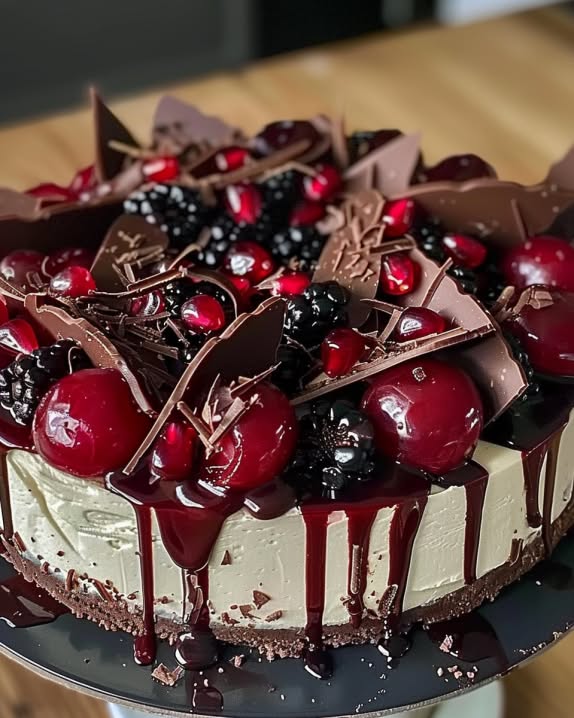 Black Forest Cheesecake
