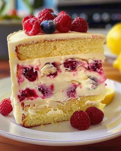 raspberry-lemon-cake