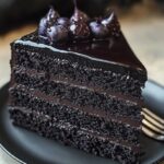 Creamy Luxurious Black Velvet Cake