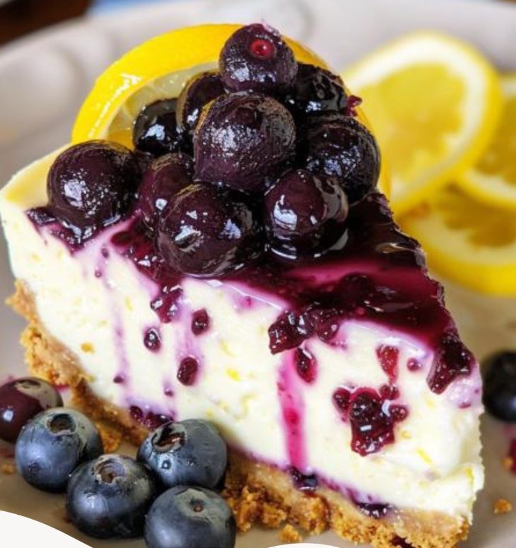 Lemon Blueberry Cheesecake Bliss 