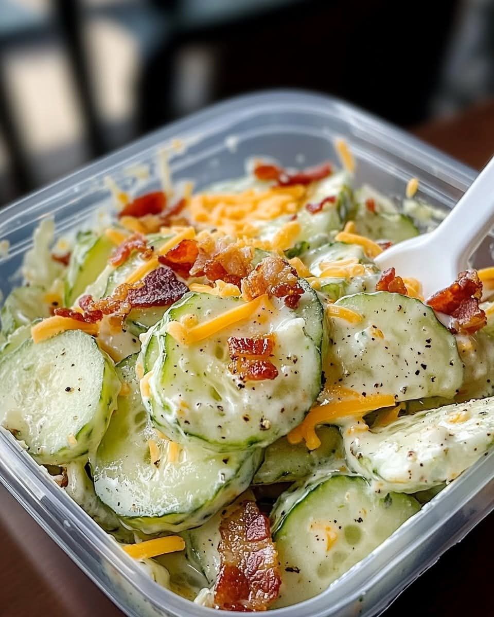  Creamy Cucumber Salad