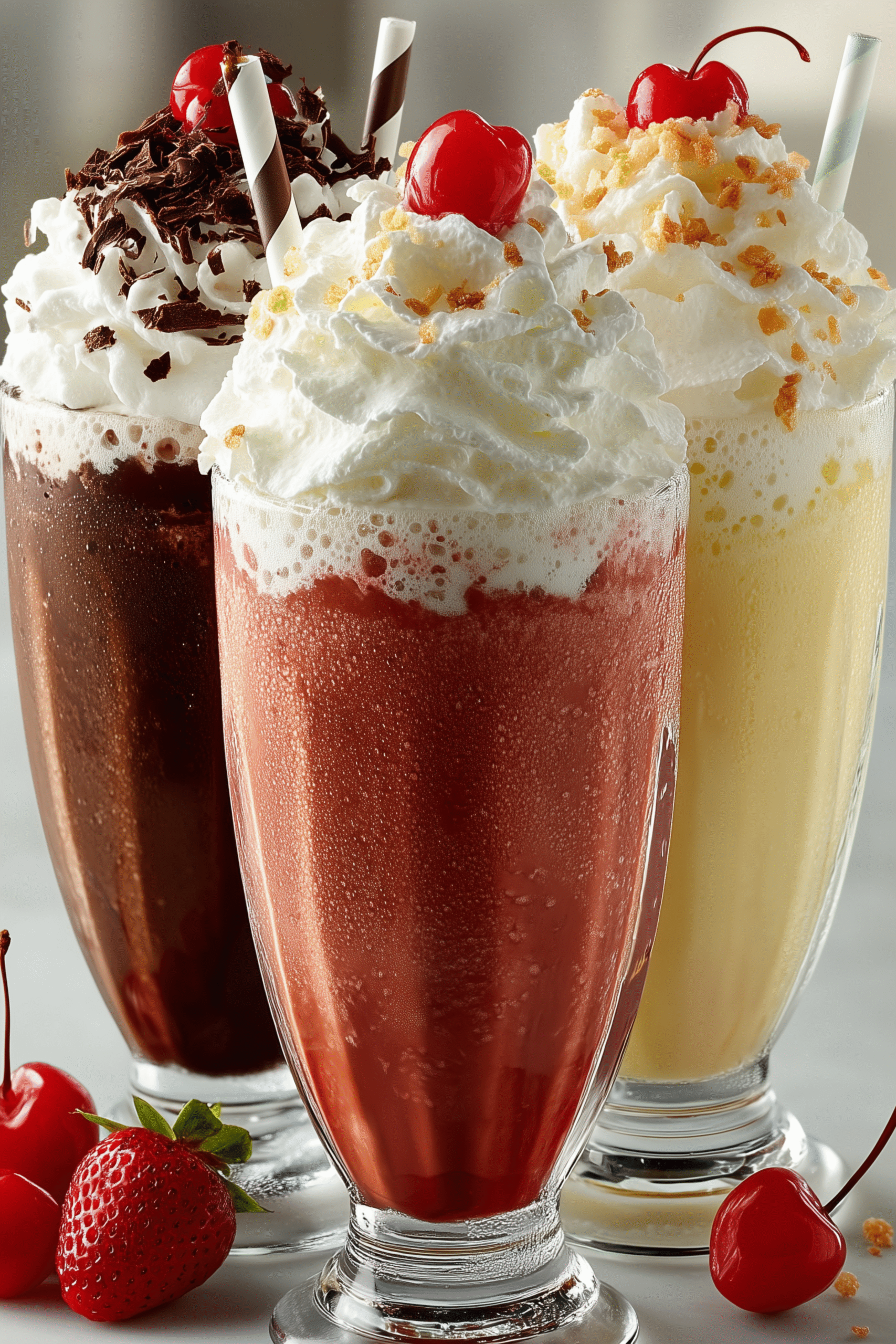 Piña Colada Milkshakes
