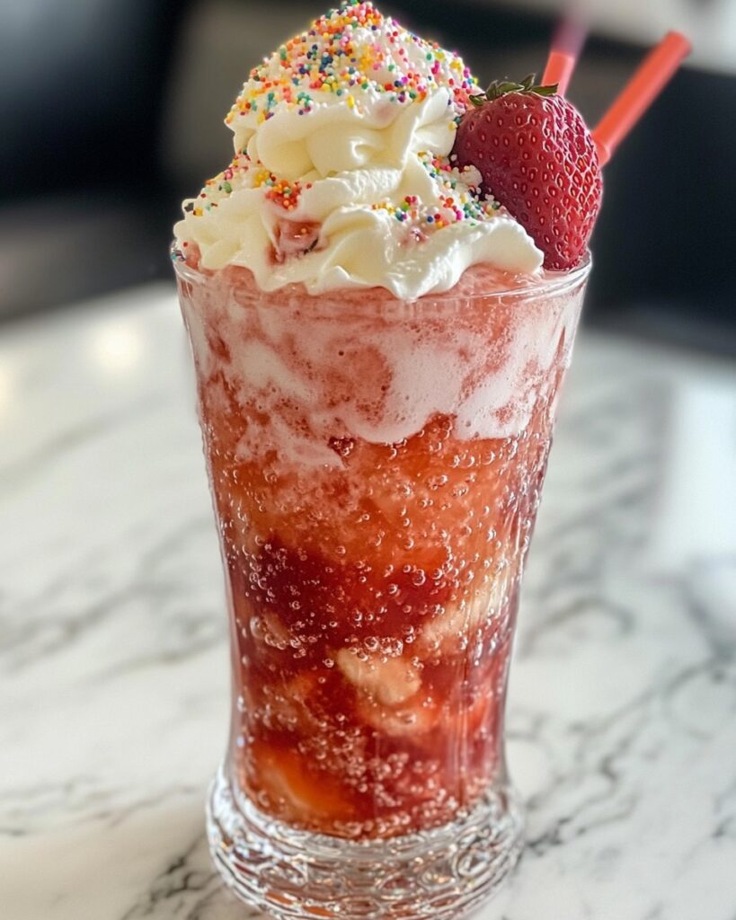 strawbery soda