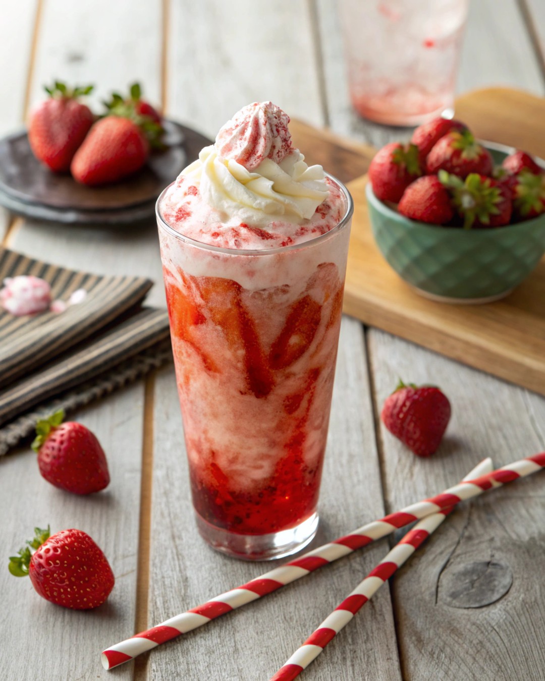 Strawberry Cream Soda– Sweet & Fruity Flavor