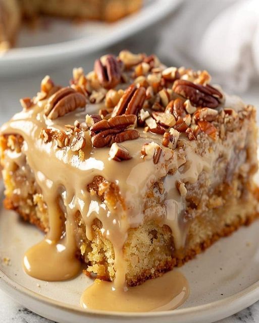 butter-pecan-praline-poke-cake