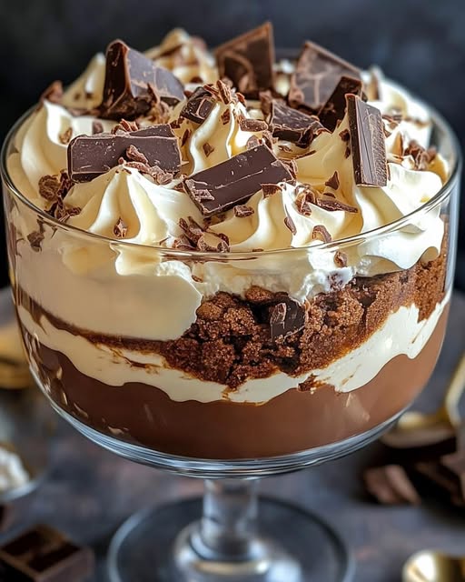 Baileys Chocolate Cheesecake Trifle