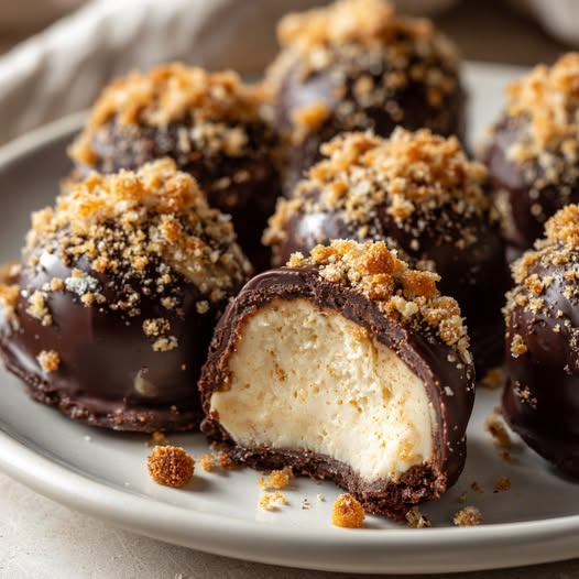 No-Bake Peanut Butter Cheesecake Balls