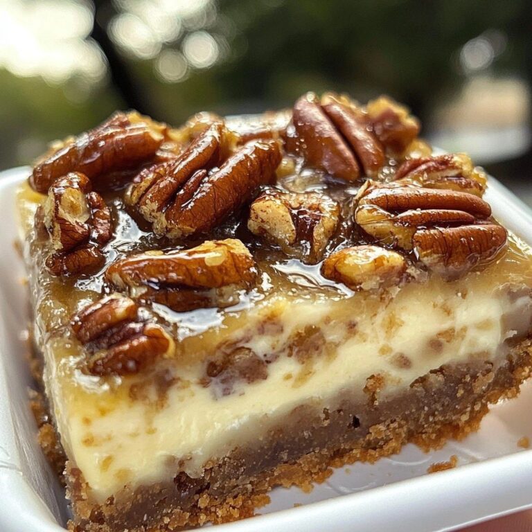Pecan Pie Cheesecake Bars