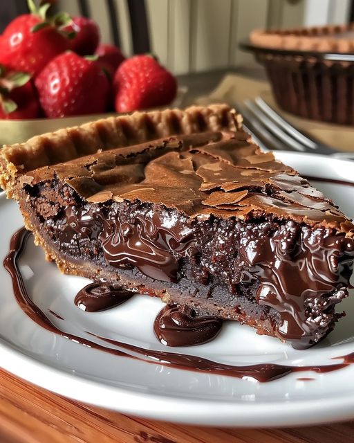 Gooey Brownie Pie