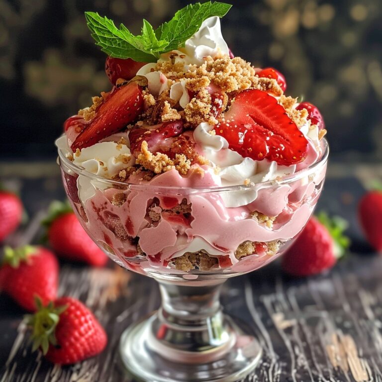 Heavenly No-Bake Strawberry Delight