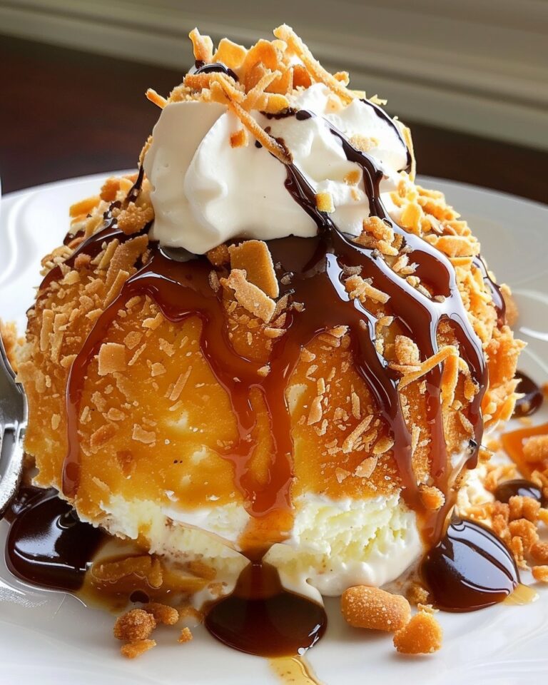 Fried Ice Cream – Crispy, Creamy & Easy Dessert Recipe