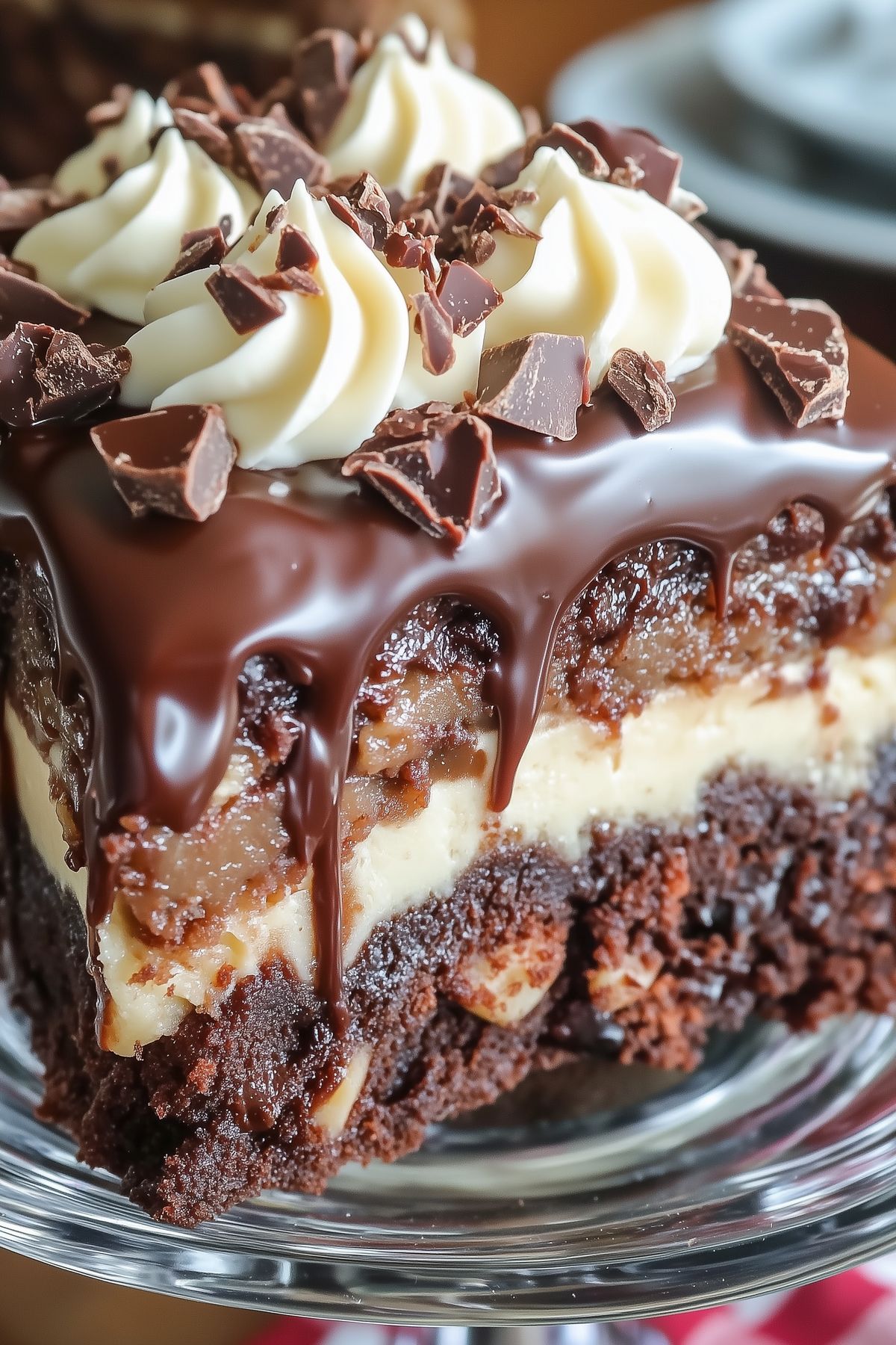 Chocolate Turtle Cake