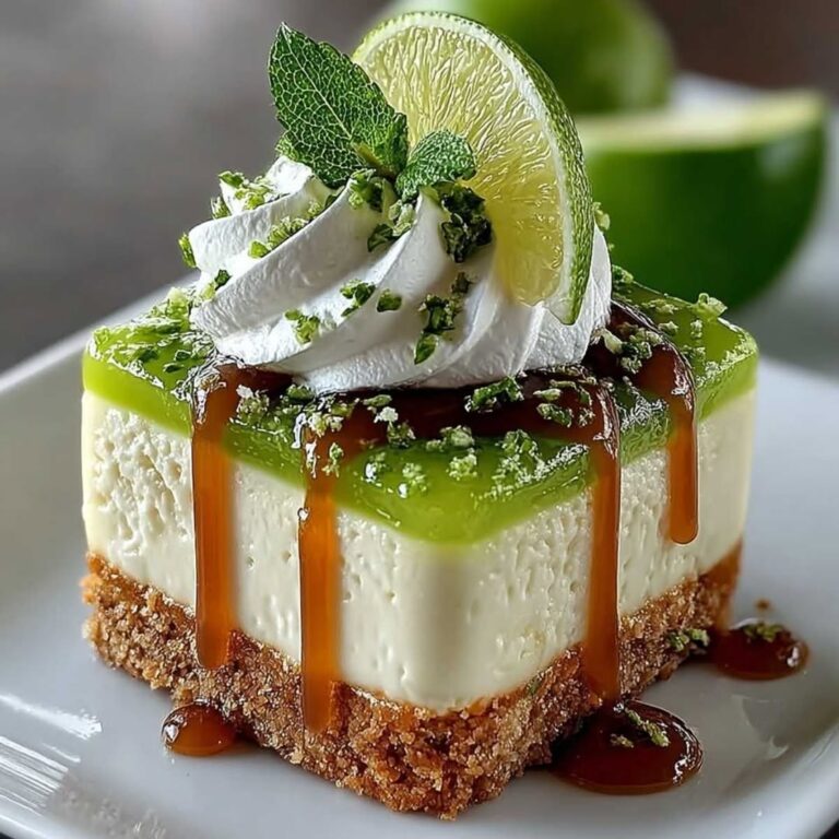 No-Bake Lime Mousse Cheesecake