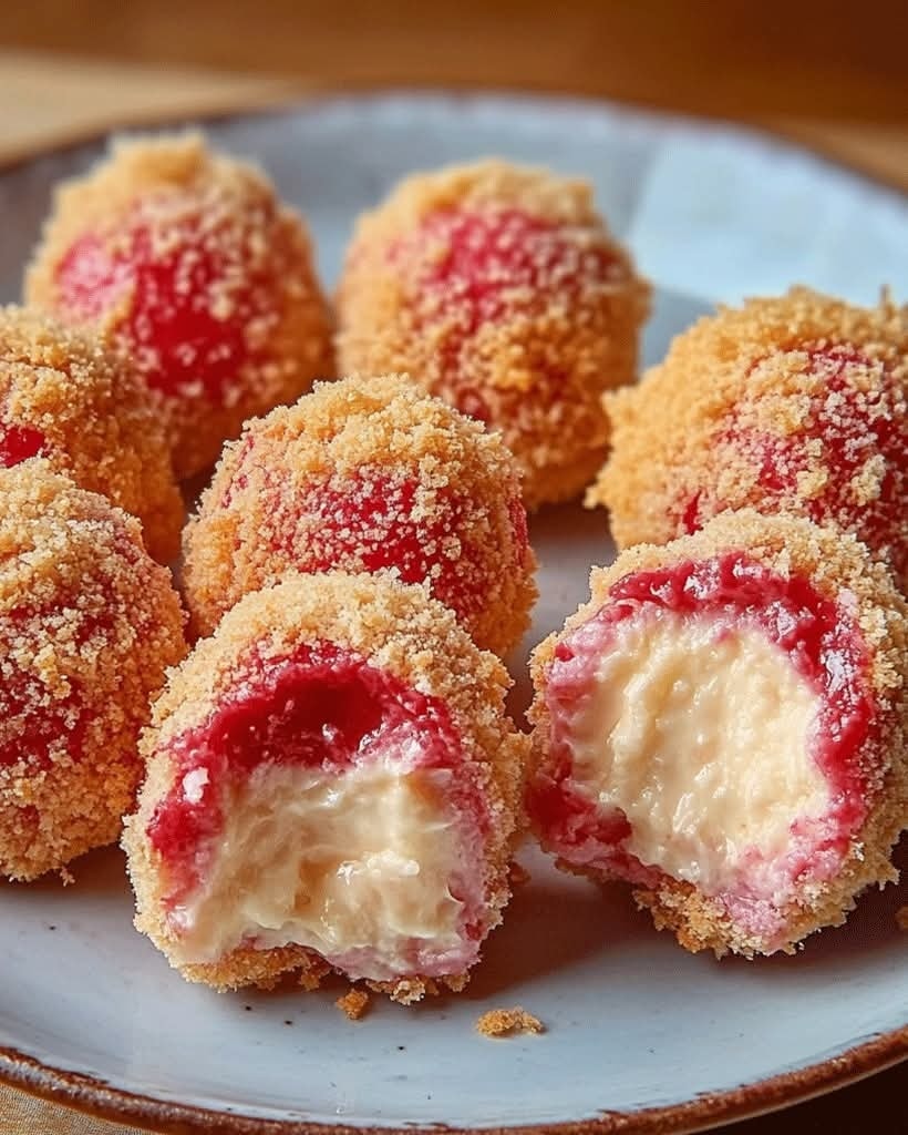 Strawberry Cheesecake Crunch Bites Recipe