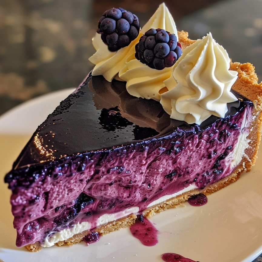 Blueberry Mousse Cheesecake
