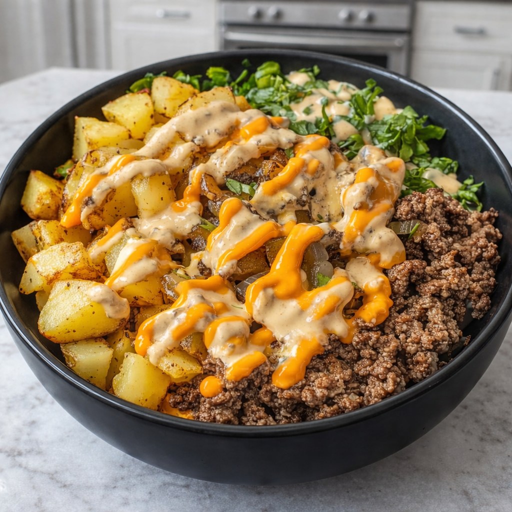 Smash Burger Bowl