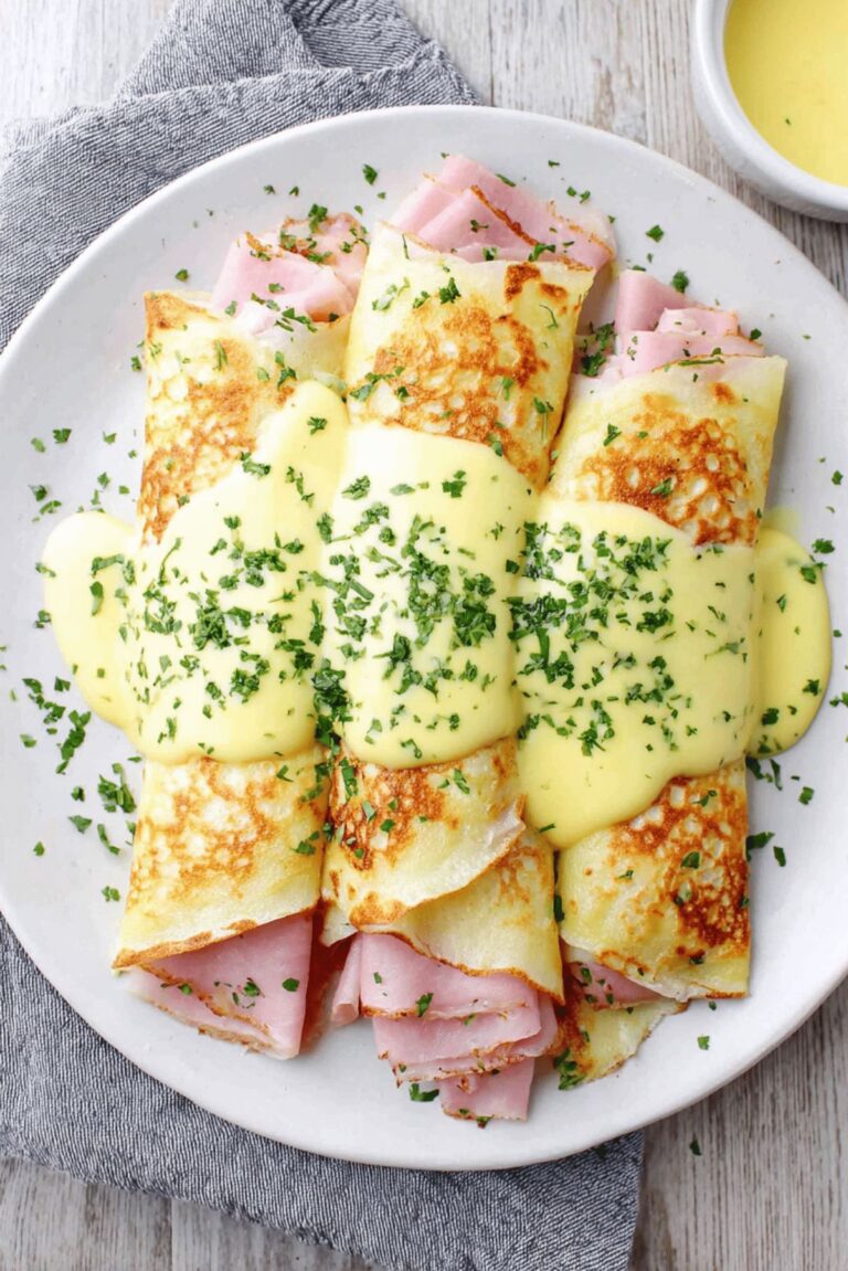 Savory Breakfast Crepes