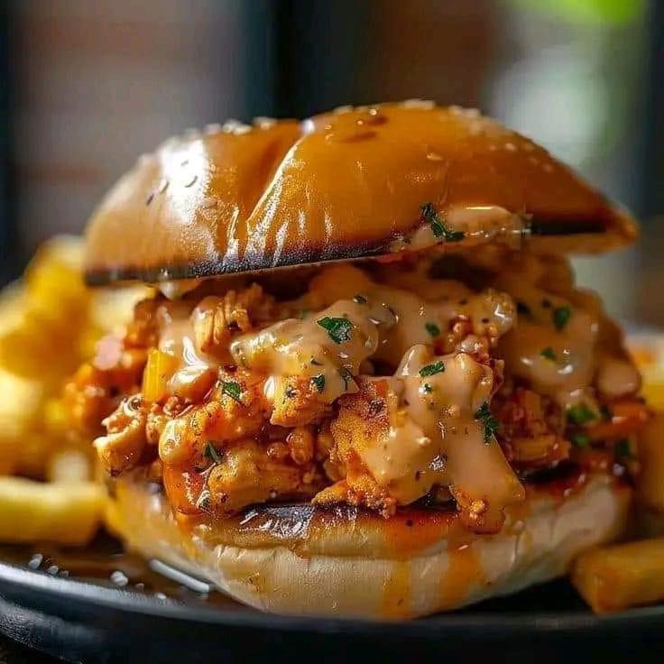cajun-chicken-sloppy-joes