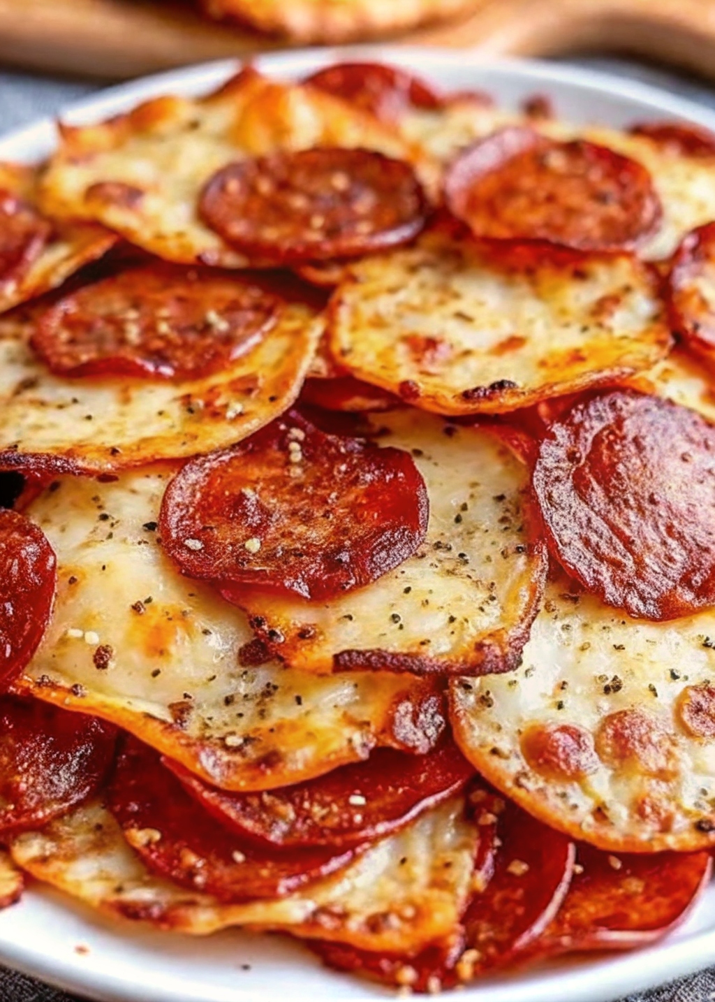 Crispy-Pepperoni-Cheese-Chips