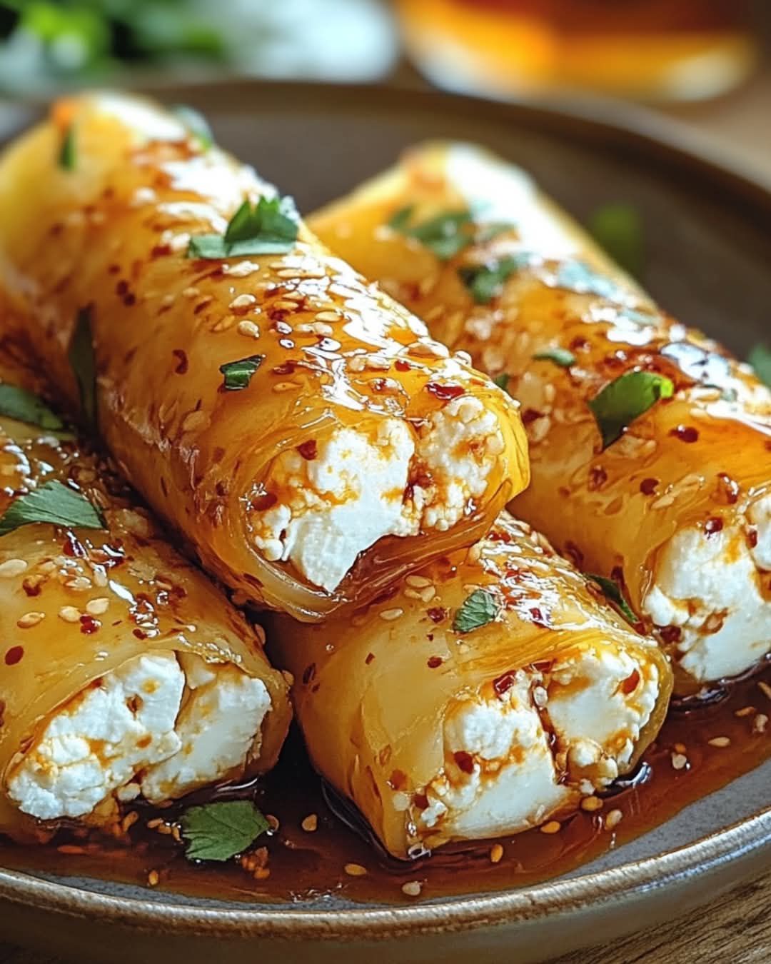 chili-honey-feta-rolls