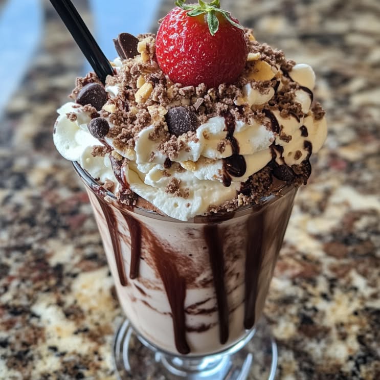strawberry-oreo-milkshake