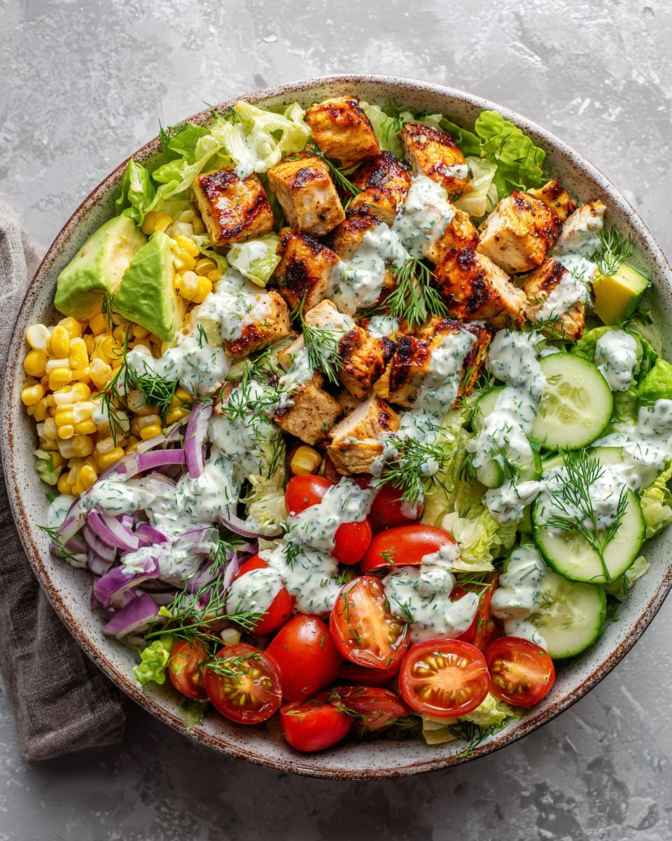 chicken-avocado-salad