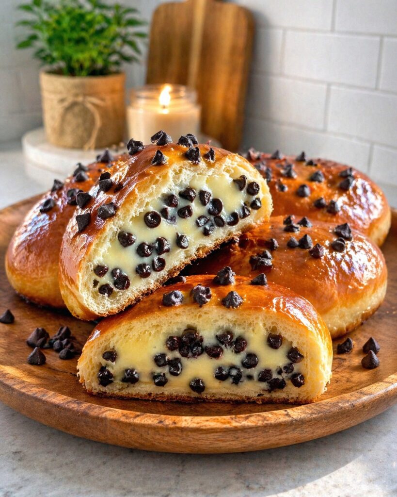 chocolate-chip-vanilla-custard-brioches