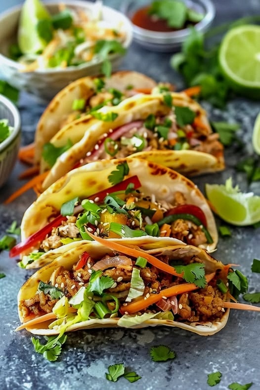 Chicken-Wonton-Tacos