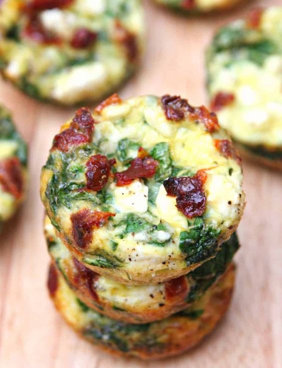 Spinach-Feta-and-Sun-Dried-Tomato-Egg-Muffin-Cups