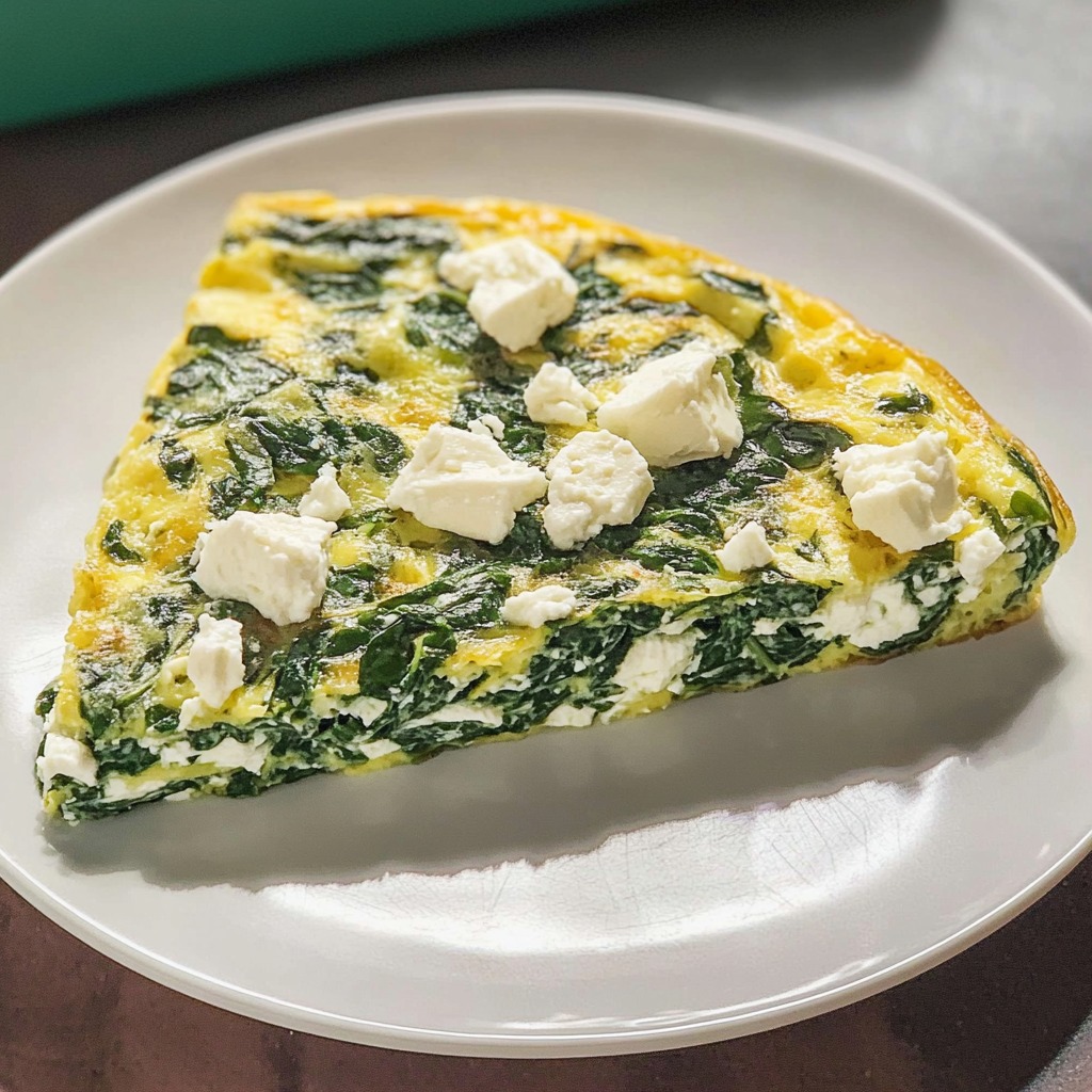 spinach-frittata-with-feta