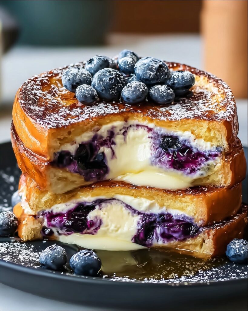 blueberry-cheesecake-stuffed-french-toast