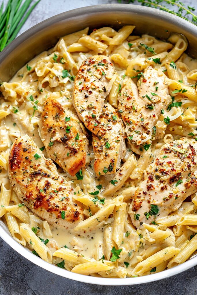 Creamy-Garlic-Parmesan-Chicken-Pasta