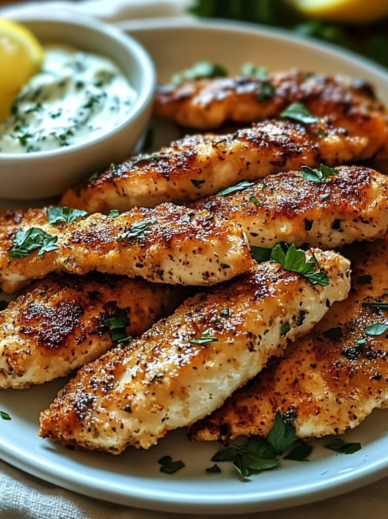 mediterranean-herb-marinated-crispy-greek-chicken-strips
