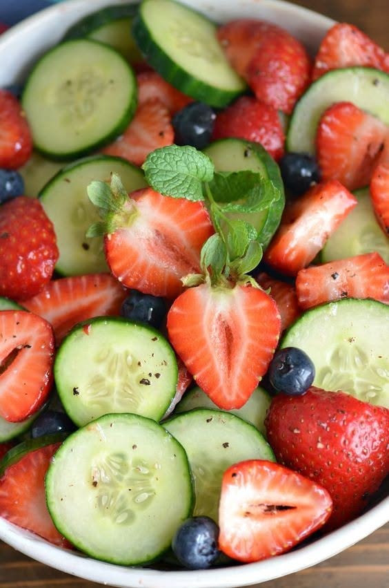 cucumber-strawberry-salad