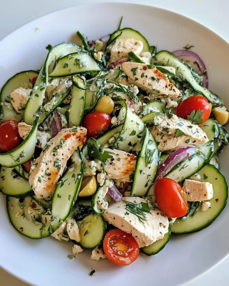 Cucumber-Ribbon-Tzatziki-Chicken-Salad