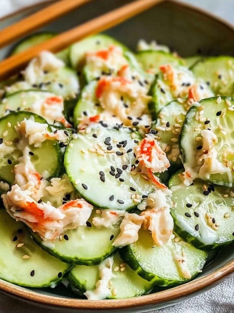 Easy-California-Roll-Cucumber-Salad