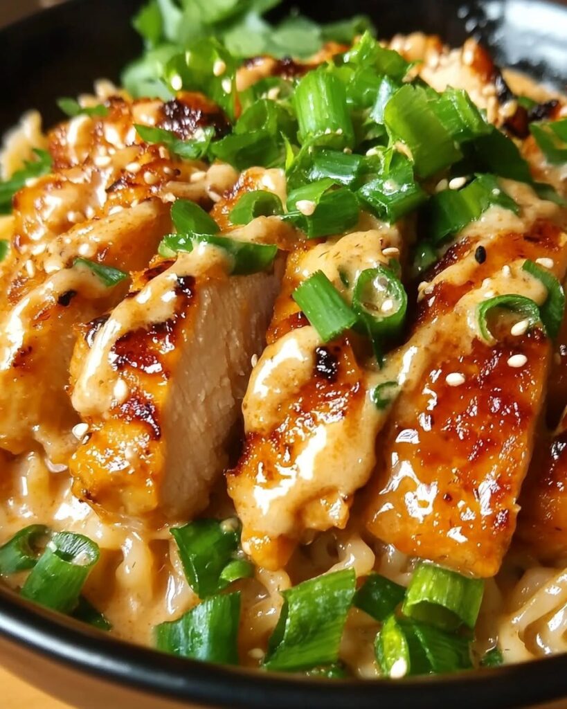 chicken-ramen-with-creamy-garlic-sauce