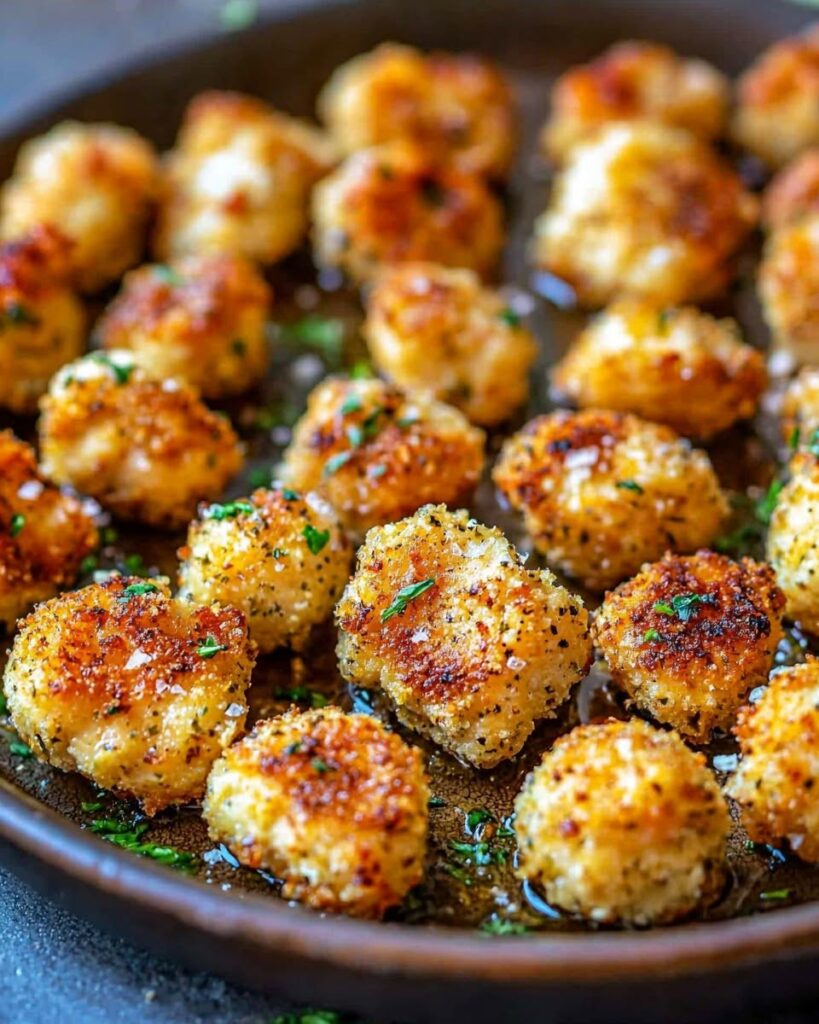 Low-Carb-Parmesan-Garlic-Chicken-Bites