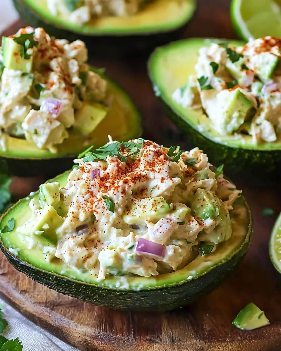 chicken-salad-stuffed-avocado