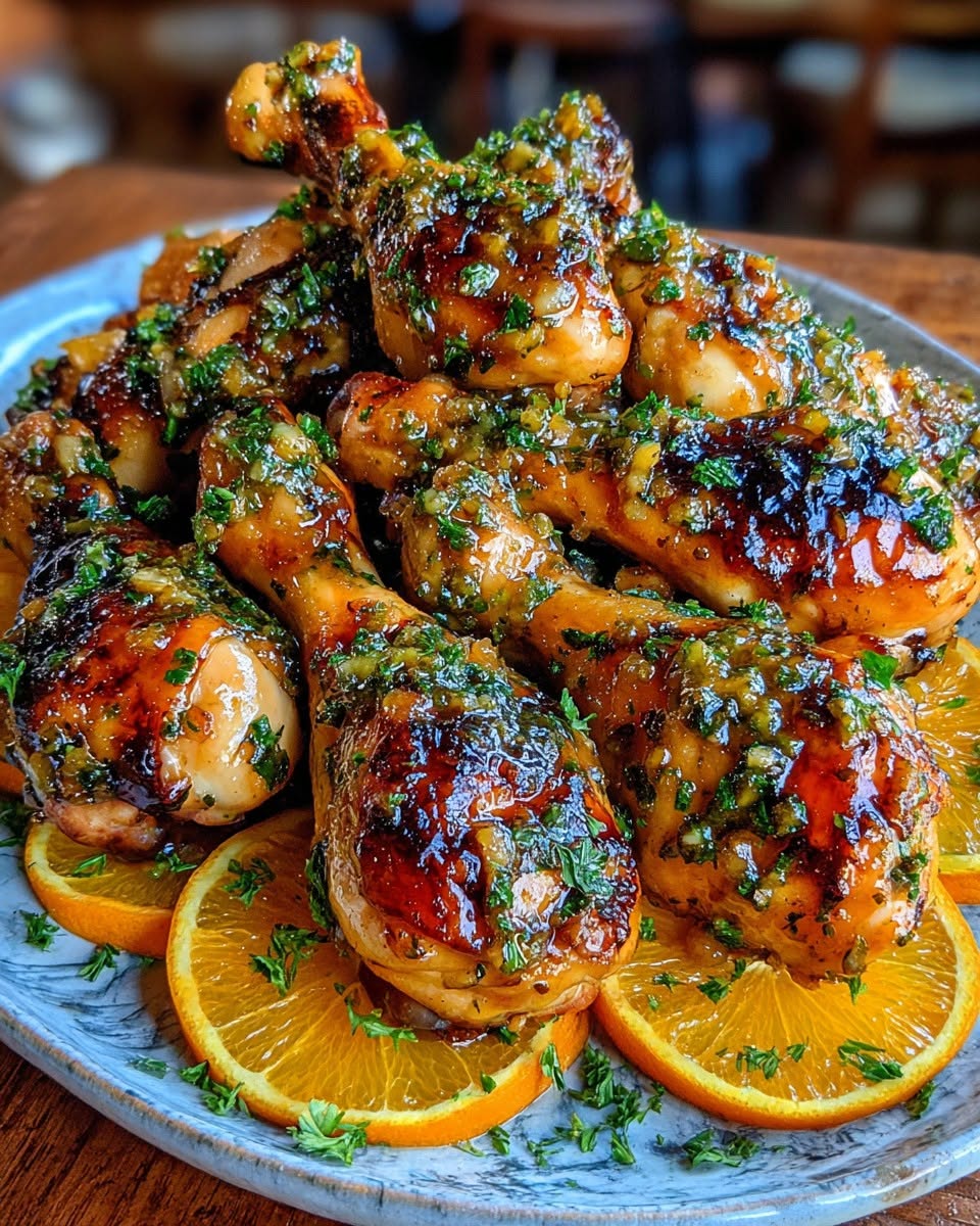 sticky-orange-garlic-chicken-drumsticks