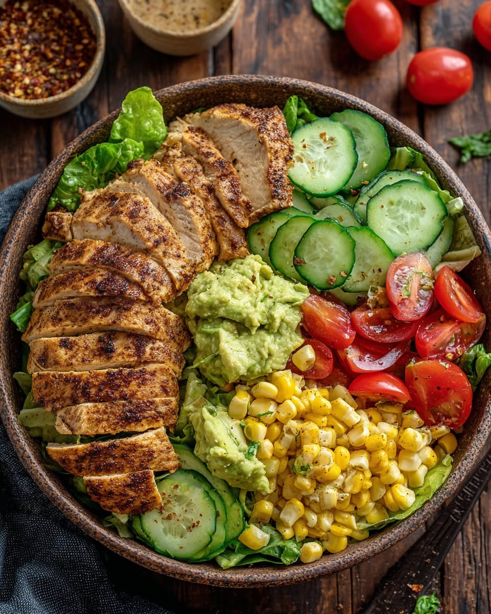 Grilled-Chicken-Avocado-Salad-Bowl