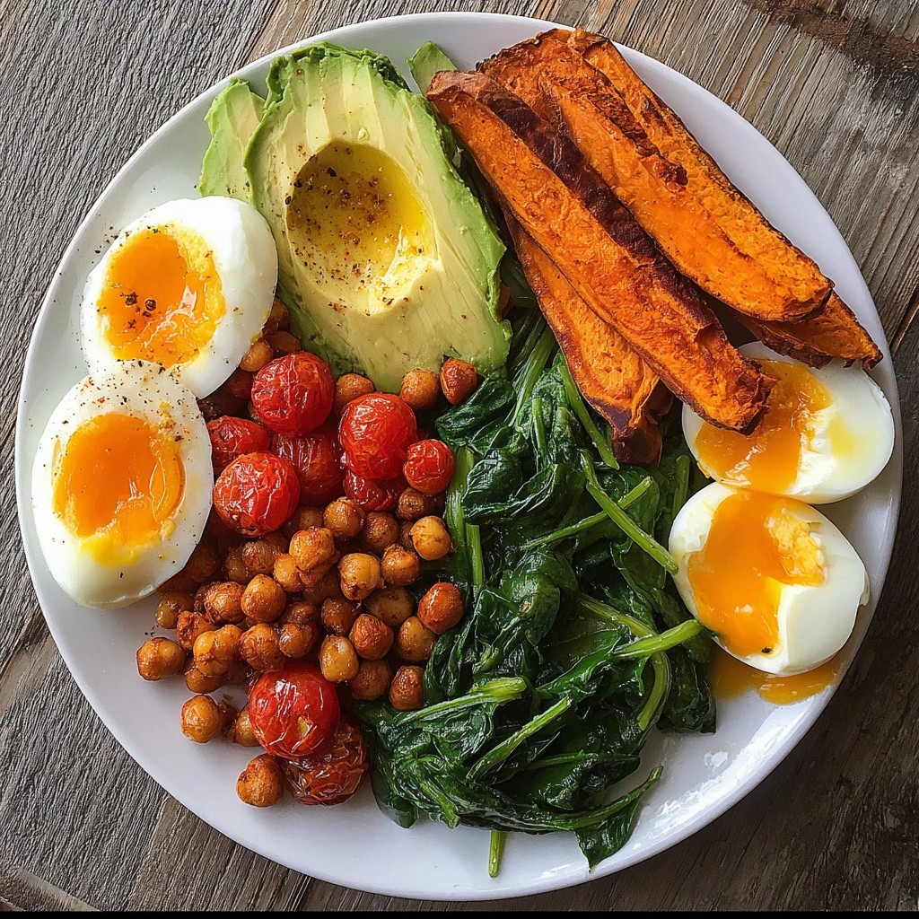 Healthy-Veggie-and-Egg-Power-Bowl 