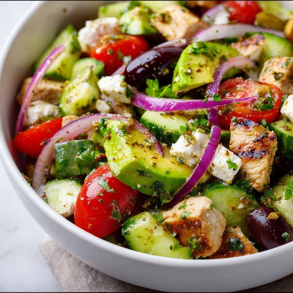 Grilled-Chicken-Avocado-Salad