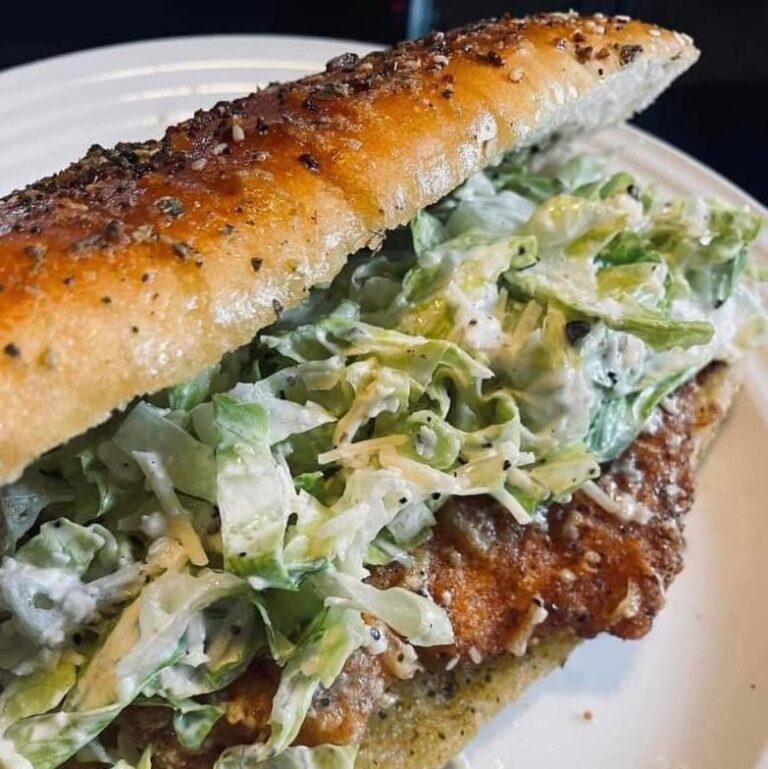 Chicken-Caesar-Salad Subs