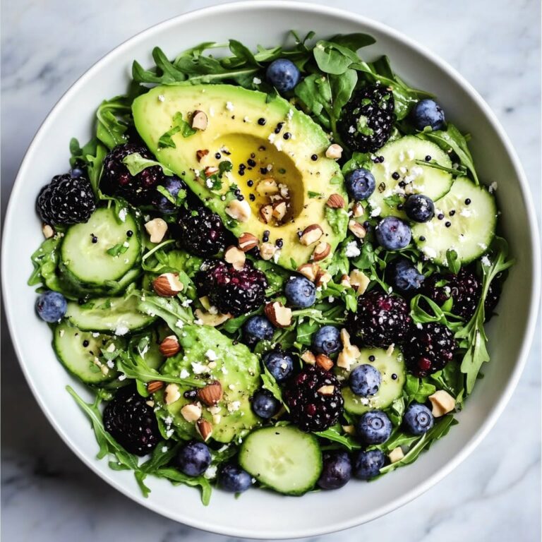 blackberry-avocado-arugula-salad