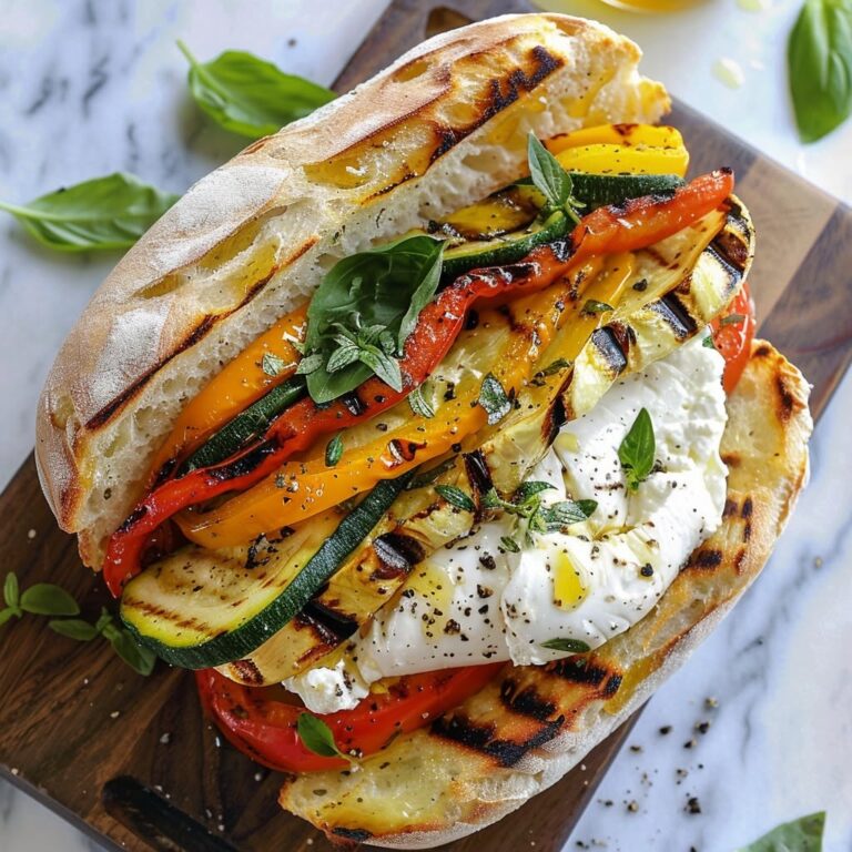 grilled-vegetable-burrata-sandwich-with-lemon-thyme-honey-mustard