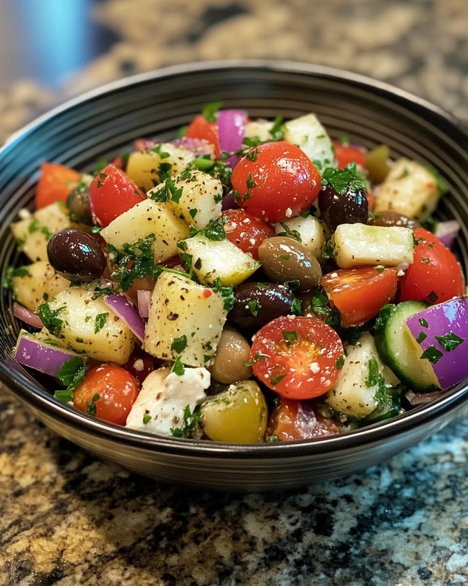 Greek Potato Salad