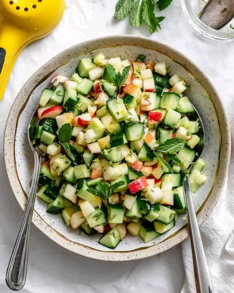 Apple Cucumber Salad