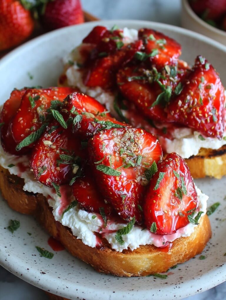 roasted-strawberry-whipped-ricotta-toast