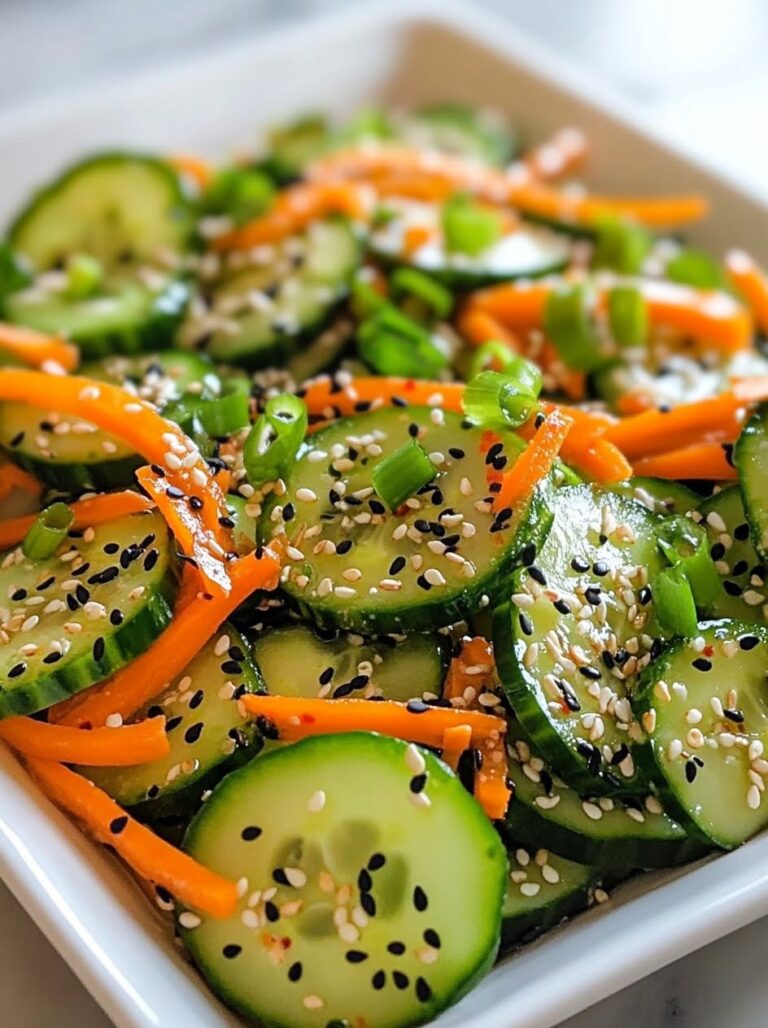 Asian Cucumber and Carrot Salad